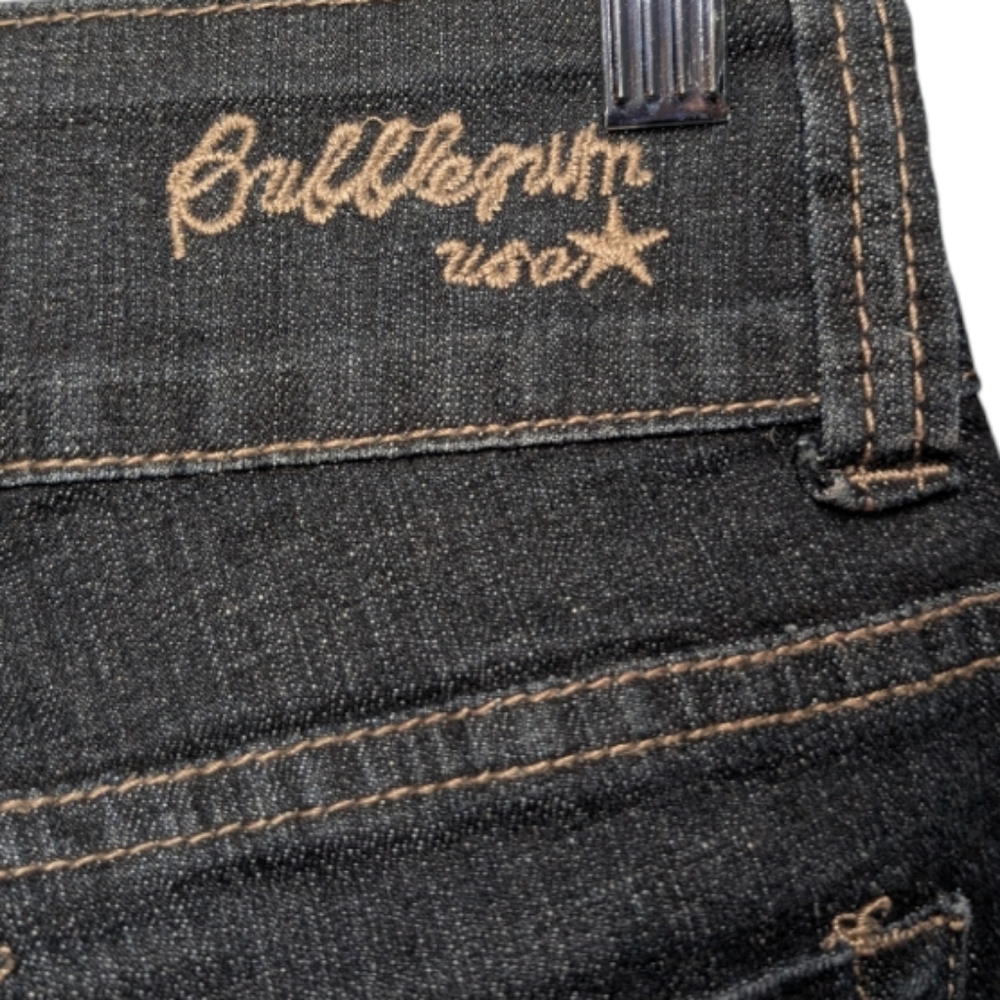 Bubblegum USA Dark Wash Low Rise Jeans Juniors 5 🌟 - Picture 9 of 12